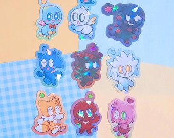 Sonic Chao Stickers! | Laminated Vinyl Stickers