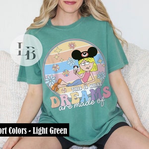 Disney Cute Lizzie McGuire This Is What Dreams Are Made Of Retro Shirt, WDW Magic Kingdom Disneyland Trip Family Vacation Holiday Gift