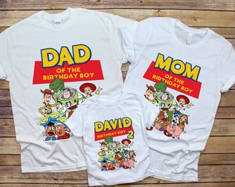 Toy Story Birthday Shirts for Family, Toy Story Shirts, Custom Toy Story Birthday Shirt, Toy Story Birthday Party Tee