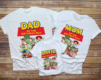 Toy Story Birthday Shirts for Family, Toy Story Shirts, Custom Toy Story Birthday Shirt, Toy Story Birthday Party Tee