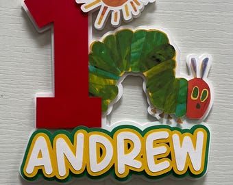 Very Hungry Caterpillar Cake Topper