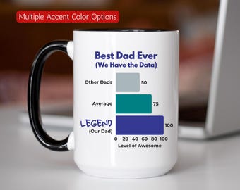 Best Dad Ever Mug, Data Analyst, Funny Tech, Finance, Engineer Father's Day Gift, Funny Dad Mug Data Nerd Dad Gift Engineer Dad Coffee Cup