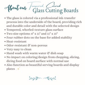50th Anniversary Gold & Teal Marble-design *Glass* Cutting Board, 50 Years Charcuterie Board Faux Marble 50th Gift Serving Tray Cheeseboard image 4