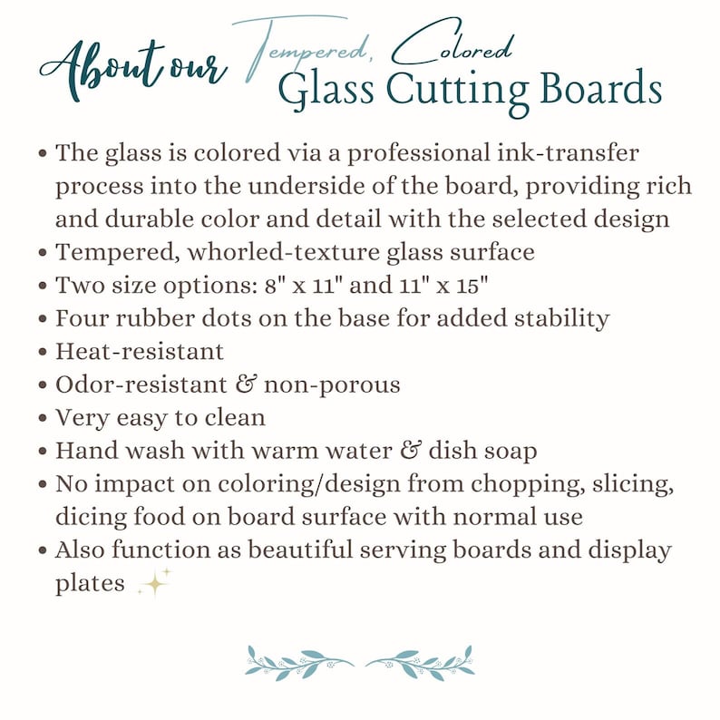 50th Anniversary Gold & Teal Marble-design *Glass* Cutting Board, 50 Years Charcuterie Board Faux Marble 50th Gift Serving Tray Cheeseboard image 4