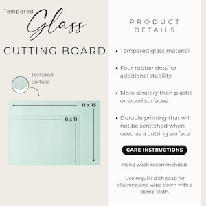 Retirement Gift Glass Cutting Board, Personalized Retirement Gift, Teal Ocean Coastal Kitchen Decor, New Chapter Gift, Beach Retirement Gift Bild 14