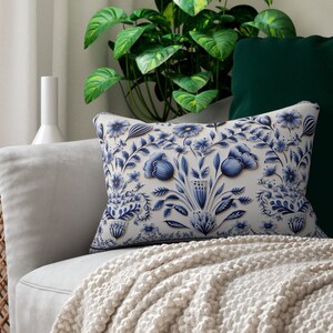 Floral Accent Pillow Etsy
