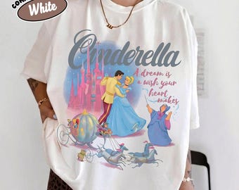 Vintage Disney Cinderella Shirt, Walt Disney Princess Shirt, Cinderella Shirt, Disneyworld Shirts, Disney Trip 2026 Shirt