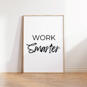 Motivational wall quotes Office wall art Success poster Motivation for business quotes Inspiring entrepreneurs quotes Printable Work wisdom