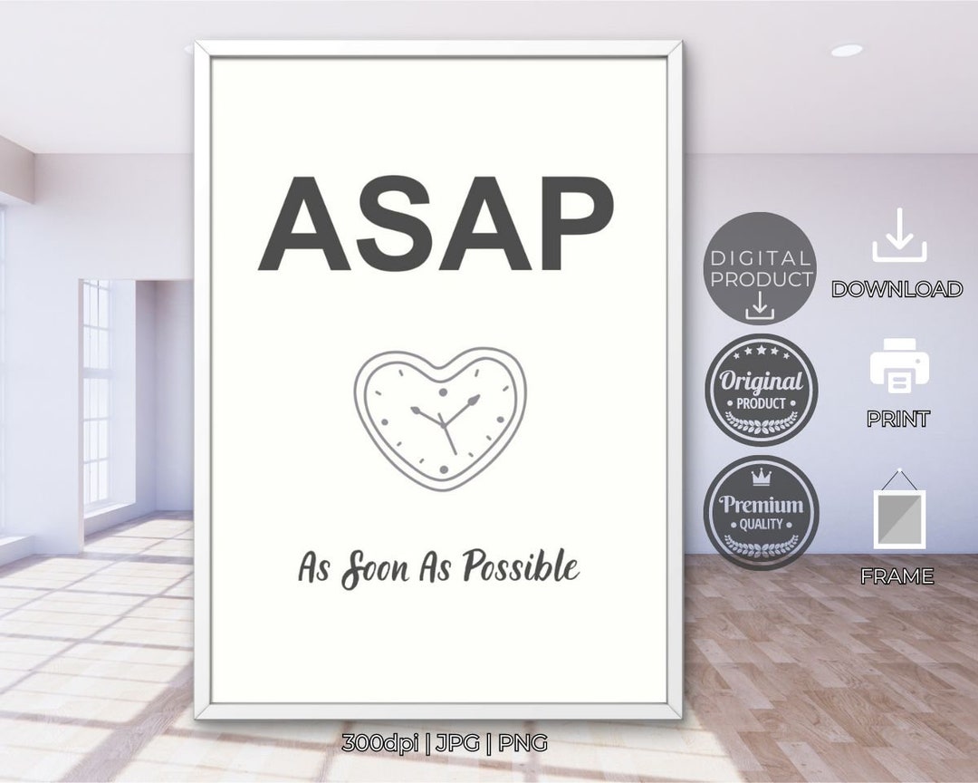 Abbreviations Art Wall Art Acronyms Wall Decor Wall Art Typography ...