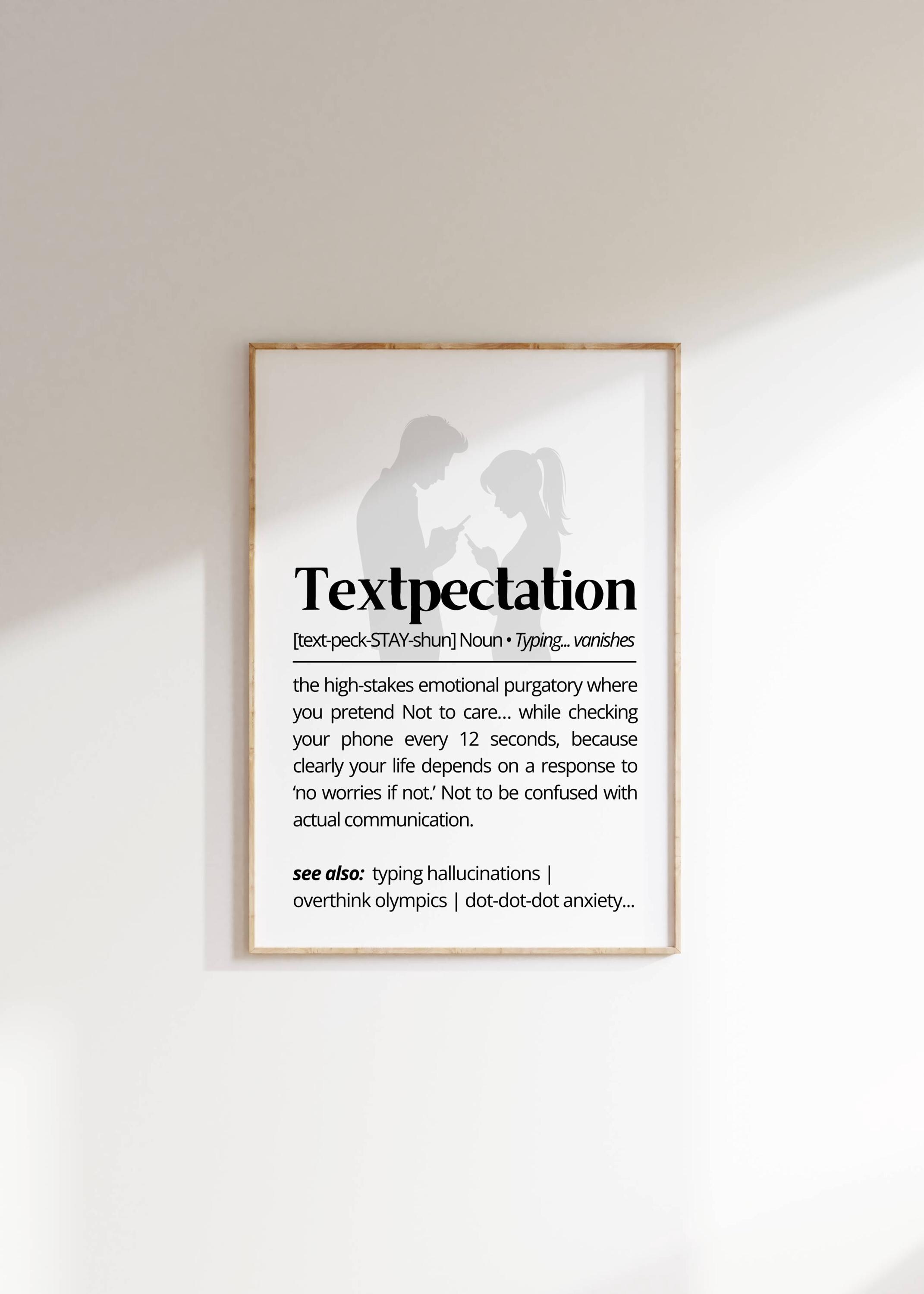 Typography Print Phone Screenshot - \'Incongruous\' Definition The Impact of Typography When Designing for Mobile Devices main image 2