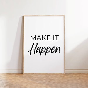 Motivational wall quotes Office wall art Success poster Motivation for business quotes Inspiring entrepreneurs quotes Printable Work wisdom