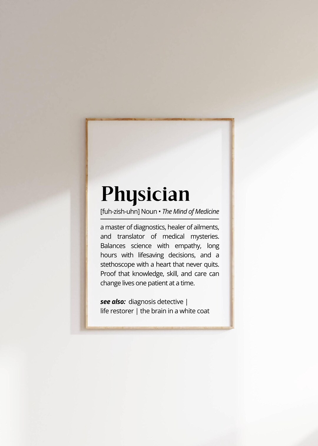 PHYSICIAN DEFINITION MEANING visual data 7