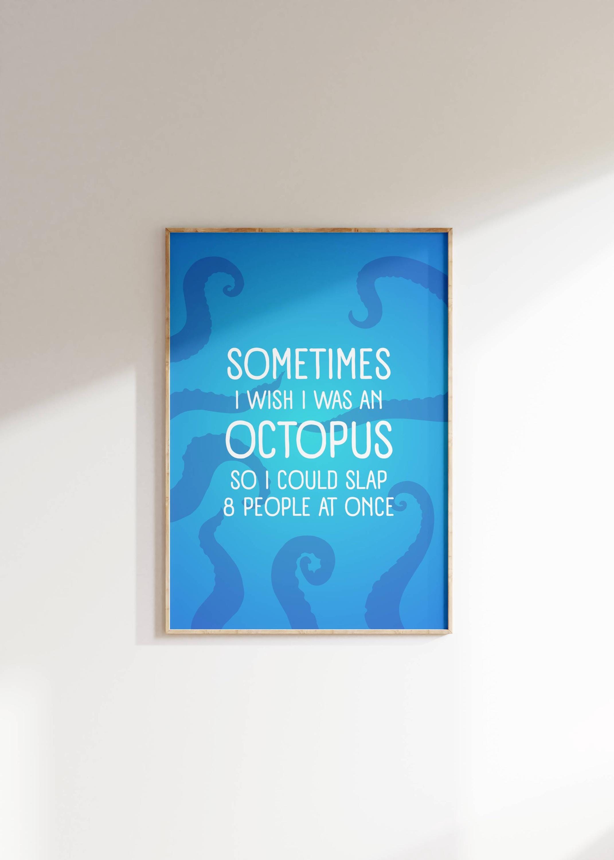 Octopus quotes - Etsy België, image size:2142x3000