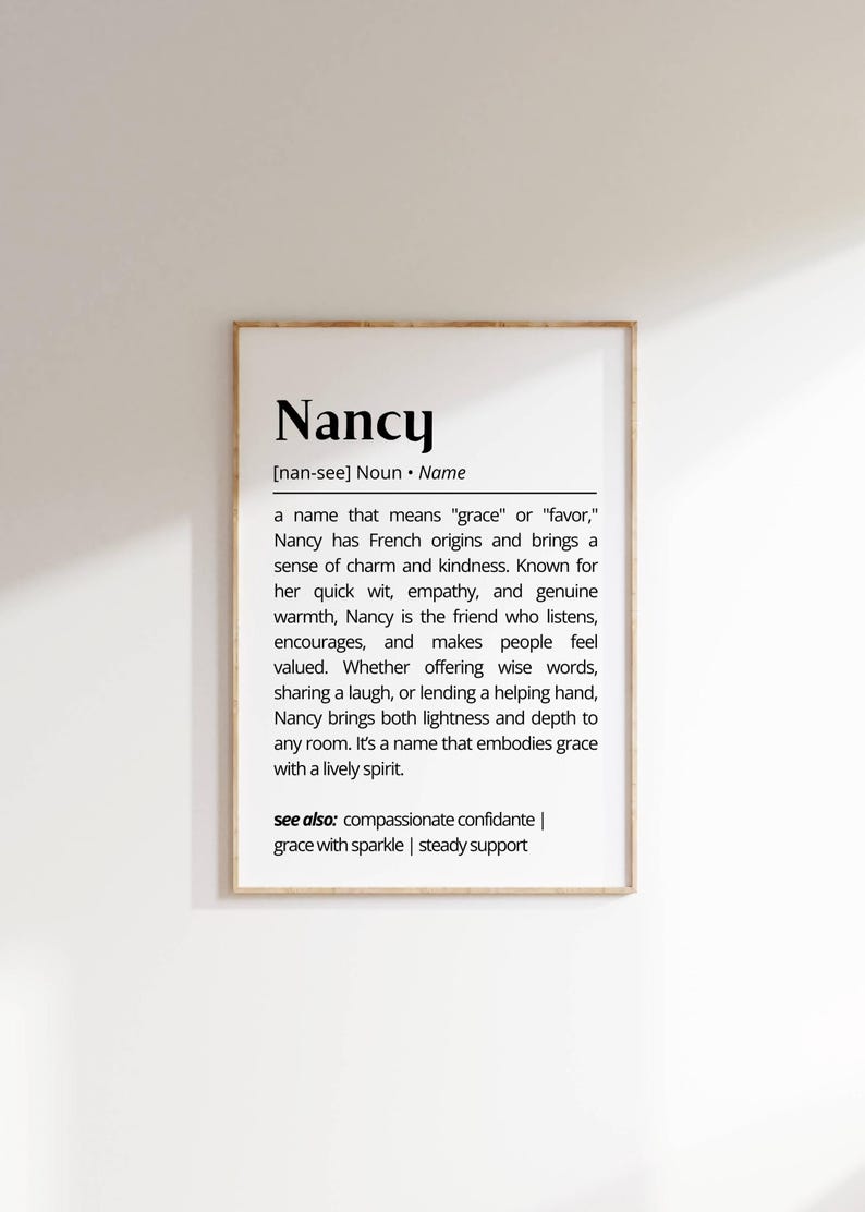 name meaning print, personalized gift, name definition, nursery wall art, baby name sign, custom name art, gift for her, gift for him, birthday gift, name wall art, printable wall art, instant download, name gift