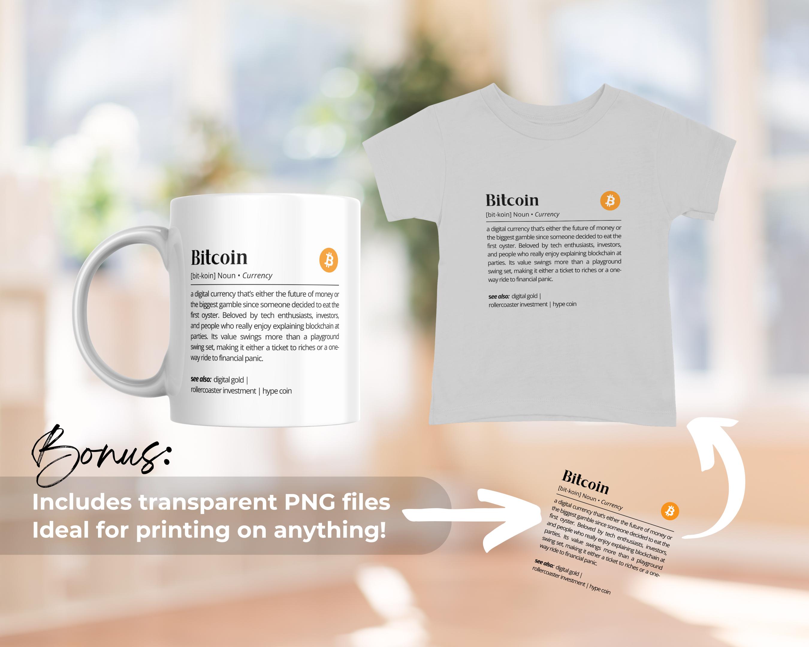 Bitcoin Definition Art Print: Crypto Humor Poster (digital Download) - Etsy