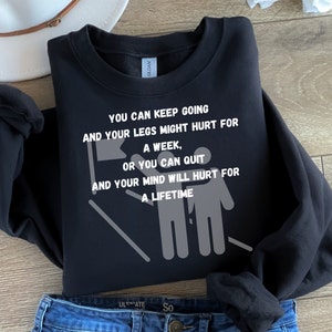 Jersey Keep Going, Sudadera motivacional, Jersey cotizado, Sudadera para corredores, Regalo para deportistas, Ropa deportiva, Regalo para corredores.