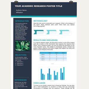 Academic Research Poster Powerpoint Template A0 - Etsy