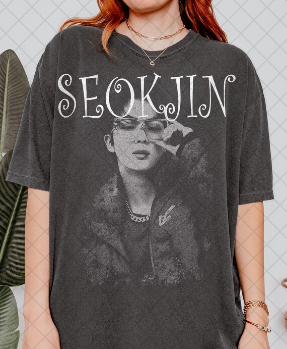 Comfort Colors限定 ソクジン ヴィンテージシャツ、ジン BTS ソロ