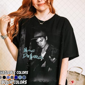 Comfort Colors Mac DeMarco Tee, Indie rock shirts, Cute shirts, indie graphic tees, Trendy shirts, Retro band tee, Mac DeMarco 2 album tee image 2
