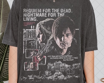 Comfort Colors Resident Evil Requiem, Vintage Distressed Leon Kennedy Fan T-Shirt, Gift For Women and Man Unisex T-Shirt