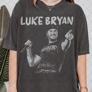 Comfort Colors Limited Luke Bryan T-Shirt, 2025 Luke Bryan Country Song Came On Tour T-Shirt, Gift For Women & Men Unisex T-Shirt