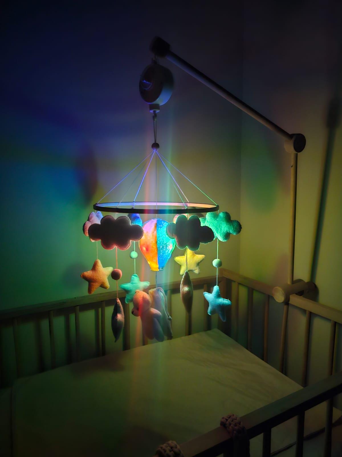 Newborn Light Up Crib Mobile Fisher-Price 3-in-1 Projection Mobile