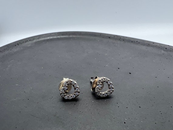 Pandora Open Heart Stud Earrings Rare and Retired Etsy