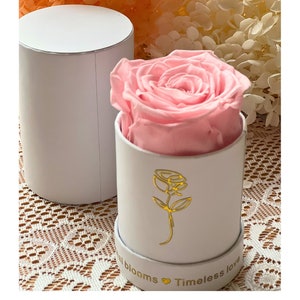 Handmade Eternal Rose Box: Everlasting Blooms, Romantic Gift