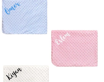 Mantas personalizadas para bebé, manta personalizada para bebé, manta personalizada, manta con nombre, manta para bebé con nombre, manta para bebé con nombre