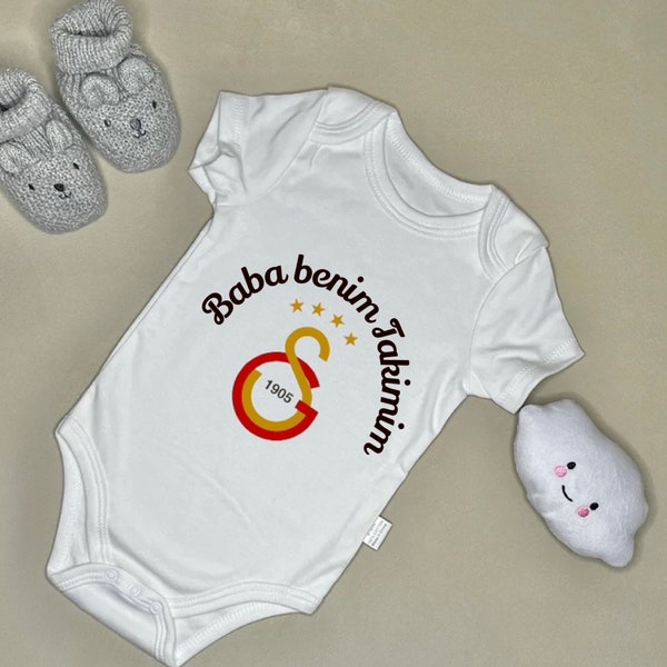 Galatasaray Baby Body Personalized