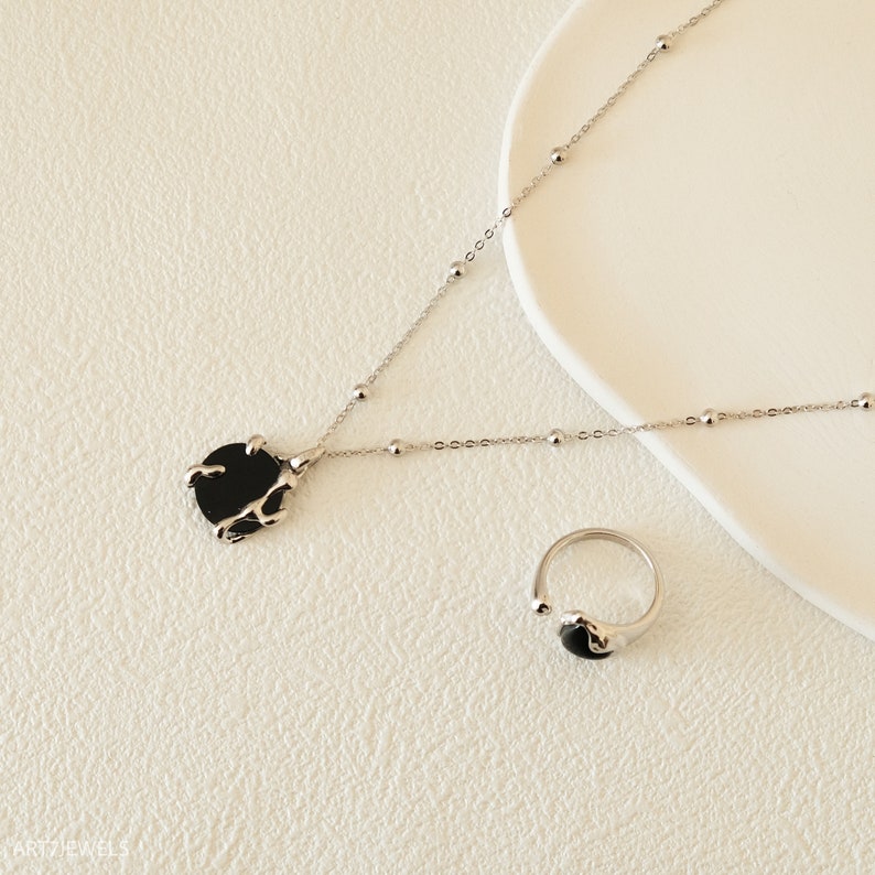 Statement Black Onyx Ring