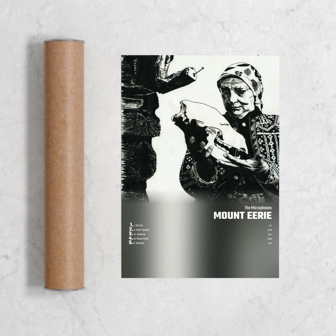 The Microphones Mount Eerie Album Cover Poster Print Wall Etsy