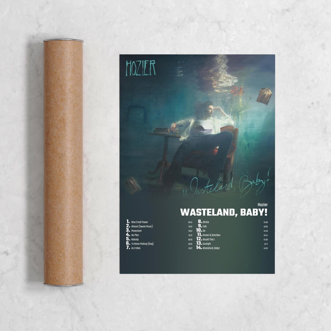 Hozier Wasteland Baby Album Cover Poster Print Wall Art Etsy