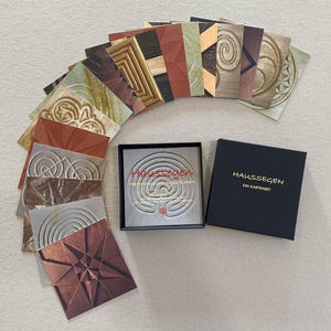 Juego de cartas chamánicas "Bendición de la Casa - Signo de Armonización" para dormitorios, espacios de trabajo, casas y habitaciones de hotel.