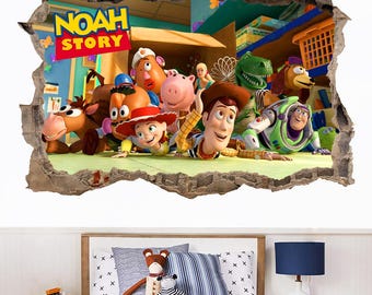 Pegatina con nombre personalizada para habitación de niños, niñas, bebés, adolescentes, guarderías y salas de juegos