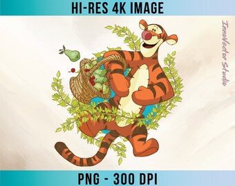 Tigger Pooh Imagen PNG transparente de alta resolución Archivo digital de calidad premium Descarga Clipart WTPDD52