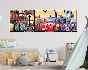 Personalisierte Name Aufkleber für Kinderzimmer | Jungen | Mädchen | Kleinkinder | Teenager | Kinderzimmer | Spielzimmer Dekor