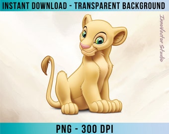 Le Roi Lion fond Transparent haute résolution Image PNG fichier numérique de qualité Premium en téléchargement Clipart LKDD52