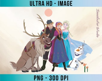 Image PNG transparente haute résolution de la Reine des neiges Fichier numérique de qualité supérieure en téléchargement Clipart FRDD12