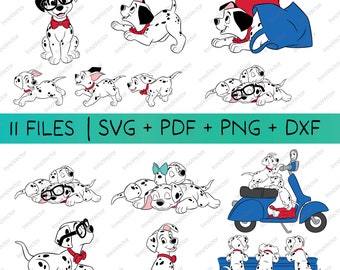 Personnages populaires pour enfants SVG, entièrement modifiables, pour impressions, dessins, fête d'anniversaire d'enfants, Cricut imprimable pour t-shirts, ordinateur portable, décalcomanies