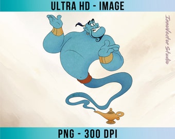 Genie High Resolution Transparent PNG Image Premium Quality Digital File Download Clipart ALDD07