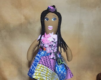 18 inch Afrikaanse trots handgemaakte aandenken pop