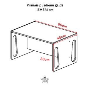 Table et chaise First 6M, table/chaise Montessori, table pour enfants, chaise pour enfants, table/chaise multifonctionnelle, chaises pour tout-petits image 8