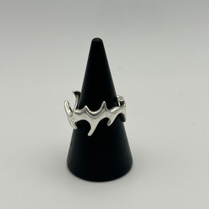 SPICULE silver ring
