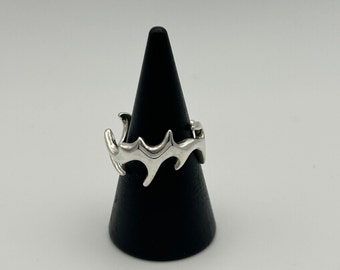 SPICULE silver ring