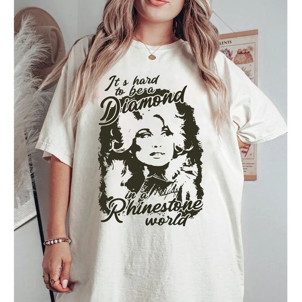 vintage Dolly Parton | t-shirt vintage Dolly Parton | Sweat-shirt Dolly Parton | Dolly Parton - Chemise de musique country | Chemise de supporter Dolly Parton