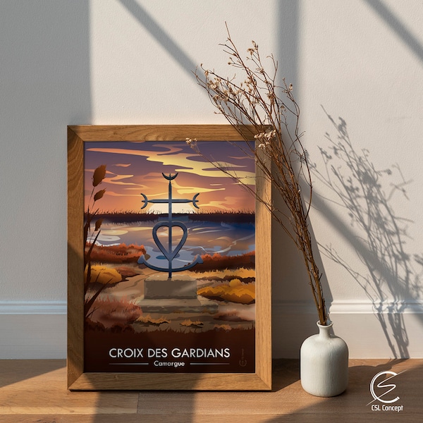Illustration de Croix des Gardians | Illustration de Croix de Camargue