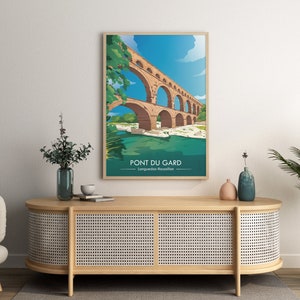 Illustration of the Pont du Gard