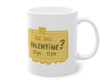 Mug/Cup "Be My Valentine" 33cl