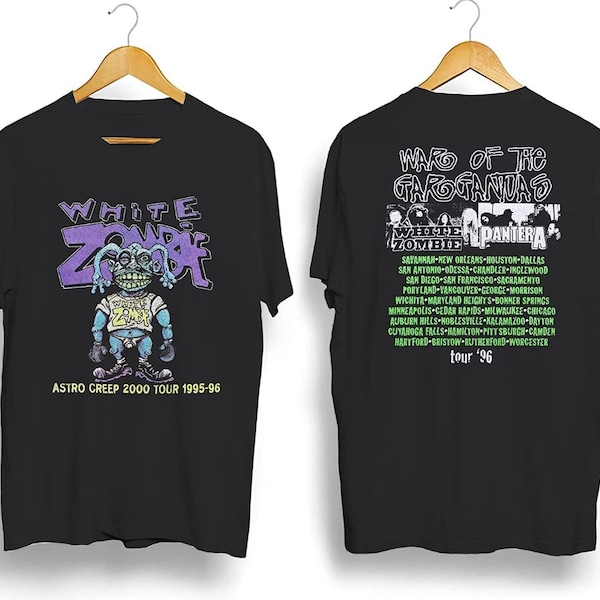 1996 WIT Zombie Astro Creep 2000 Tour-T-shirt